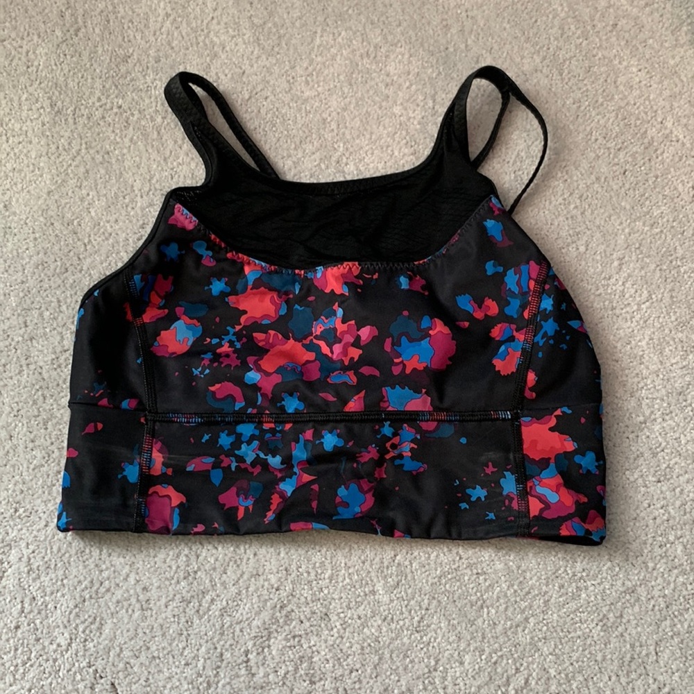 Lulumelon mesh top sports bra